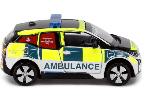 Load image into Gallery viewer, Tiny City UK17 Die-cast Model Car - BMW i3 Scottish Ambulance Service
