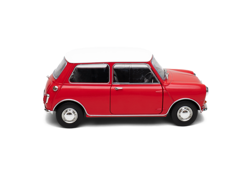 Load image into Gallery viewer, Tiny City Die-cast Model Car 1/18 - Mini Cooper Red #ATC18069
