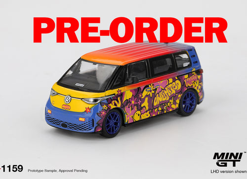 Load image into Gallery viewer, (Pre-order) MINI GT 1/64 #1159 Volkswagen ID.Buzz KW/BBS Diecast Model Car
