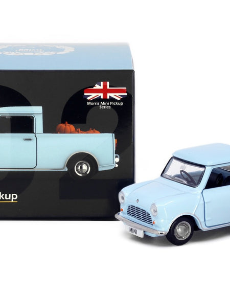 Tiny City Die-cast Model Car Scale 1/50 - Morris Mini Pickup (Blue)