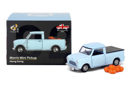 Tiny City Die-cast Model Car Scale 1/50 - Morris Mini Pickup (Blue)