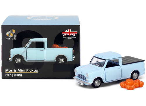 Load image into Gallery viewer, Tiny City Die-cast Model Car Scale 1/50 - Morris Mini Pickup (Blue)
