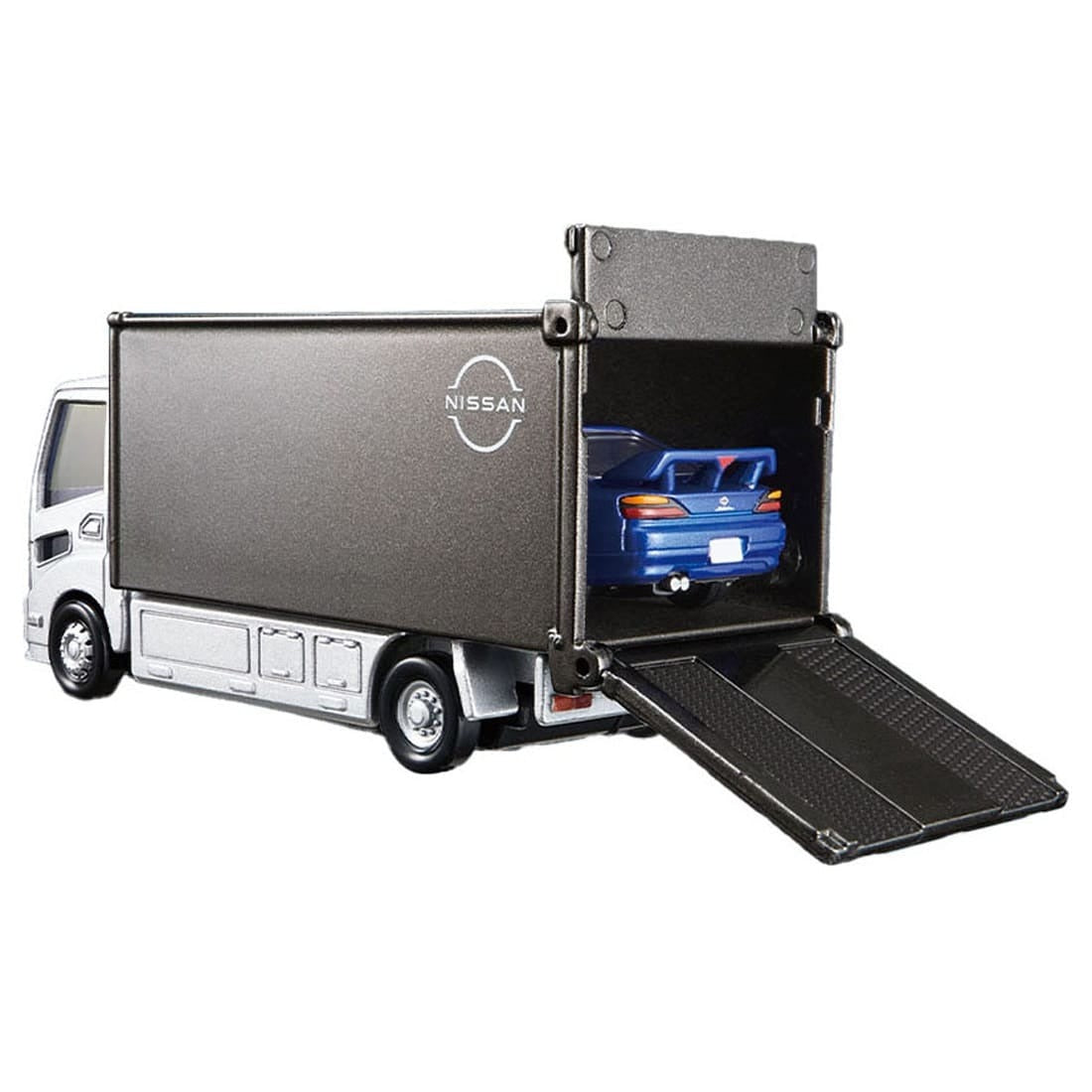 Takara Tomy Tomica Die-cast Car Premium Transporter Nissan Silvia (S15)