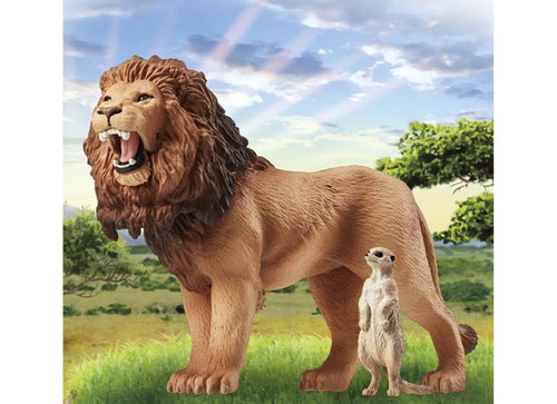 Load image into Gallery viewer, Takara Tomy ANIA AS-01 Lion (with Suricata) animal Action Figure
