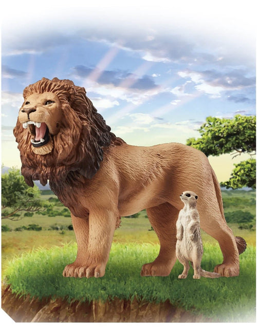 Load image into Gallery viewer, Takara Tomy ANIA AS-01 Lion (with Suricata) animal Action Figure
