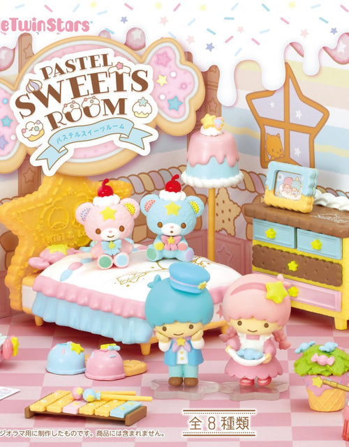 Load image into Gallery viewer, Re-Ment Little Twin Stars Pastel Sweets Room - Full Box Figures (Set of 8 pcs)
