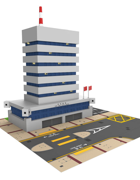 TINY Hong Kong City Ps2 Fit 1/64 for 1/76 police station for police car