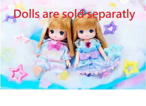 Load image into Gallery viewer, Takara Tomy Licca LW-21 Doll Mikichan Makichan Dress Set Dreaming Dress &amp; Pajama
