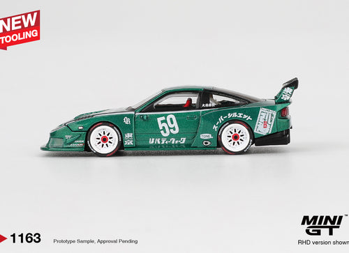Load image into Gallery viewer, (Pre-order) MINI GT #1163 Nissan LB-Super Silhouette 180SX 2026 TAS Model Car

