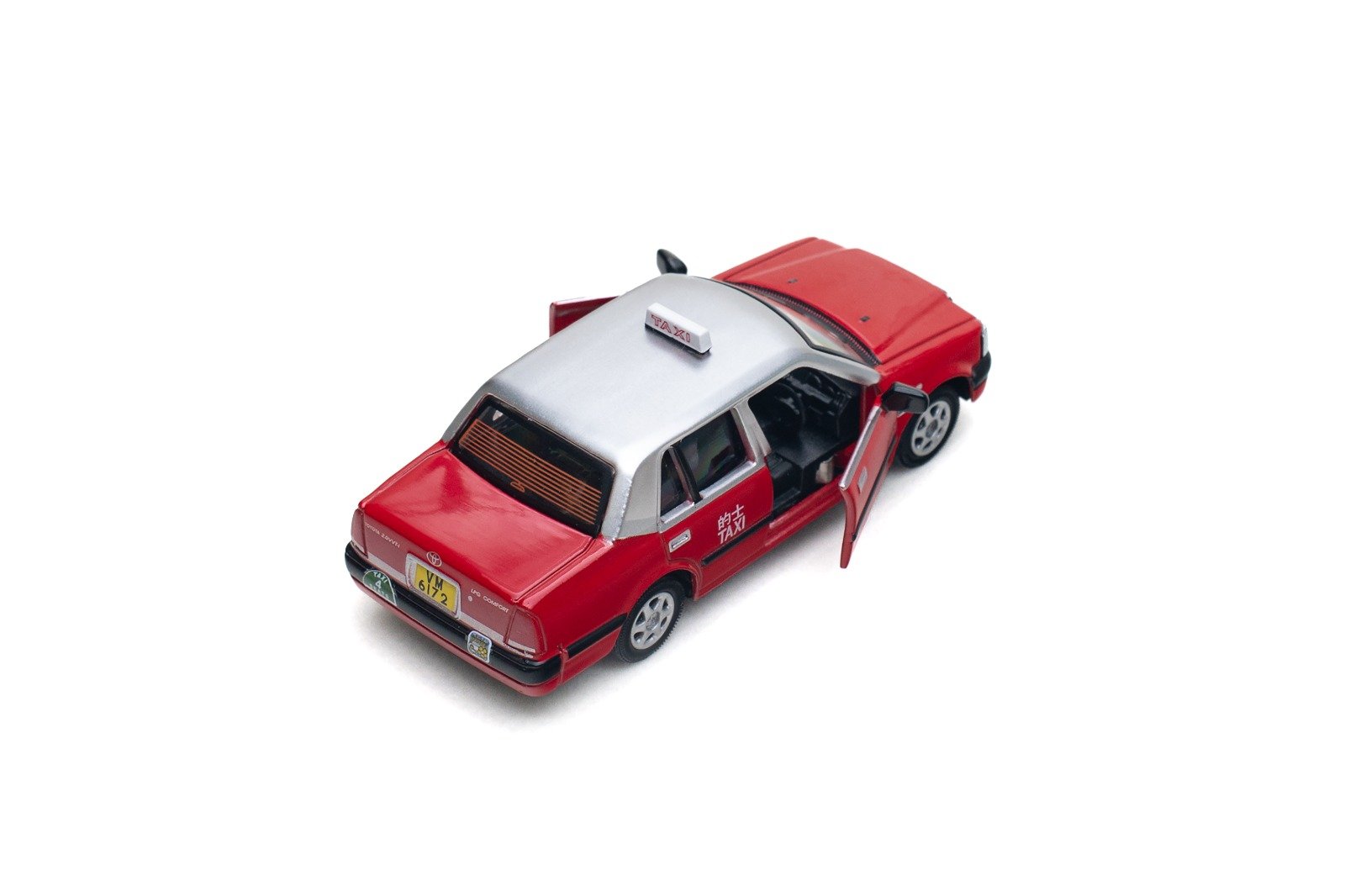 Tiny City 01 Die-cast Model Car 1/64 Toyota Crown Comfort Hong Kong Taxi VM6172
