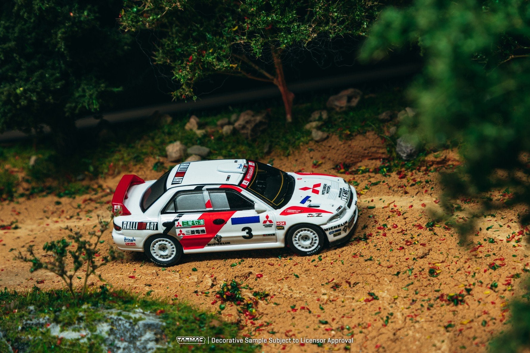 Tarmac Works Mitsubishi Lancer Evolution II Hong Kong Beijing Rally