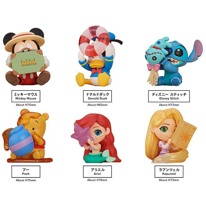 Takara Tomy Arts PERIHAPI! Hide & Seek Kakurenbo Disney Characters (Set of 6)