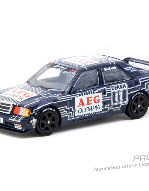 Load image into Gallery viewer, Tarmac Works 1/64 Mercedes-Benz 190 E 2.5-16 EVO 1 DTM 1989 Dany
