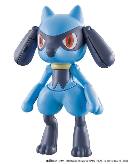 Bandai Pokemon Center Original Pokemon Change Riolu / Lucario Figurine