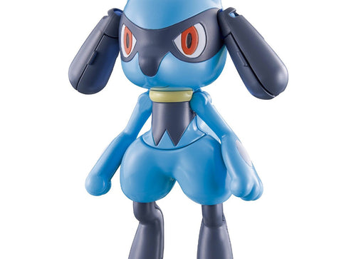 Load image into Gallery viewer, Bandai Pokemon Center Original Pokemon Change Riolu / Lucario Figurine

