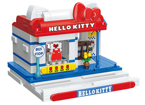 Load image into Gallery viewer, Keeppley Blocks Toy #K20807 : Sanrio Series - Hello Kitty Modern Railway Staion
