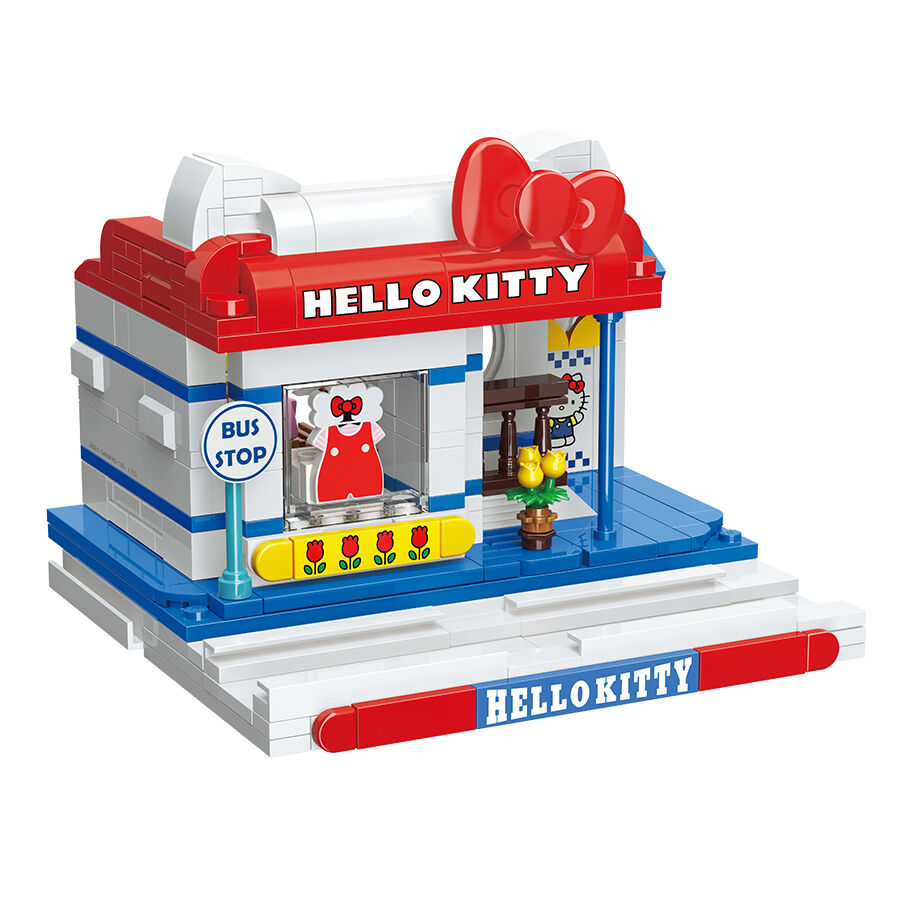 Keeppley Blocks Toy #K20807 : Sanrio Series - Hello Kitty Modern Railway Staion
