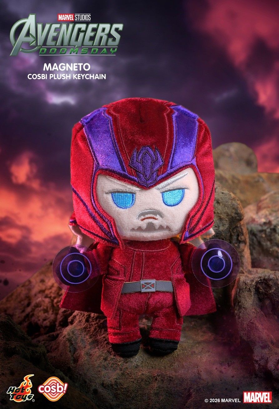 Hot Toys Marvel Avengers Doomsday Cosbi Plush Keychain Collection(Full set of 8)