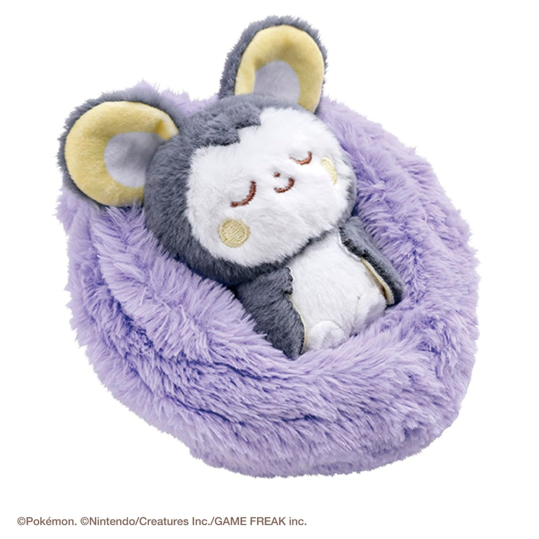Takara Tomy PokePiece Sleeping Fruit Plush Toy Emolga 15cm