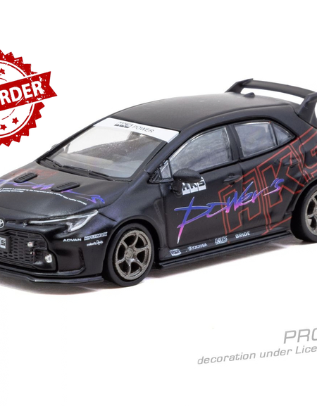 (Pre-order) Tarmac Works 1/64 Toyota GR Corolla HKS Diecast Model Car