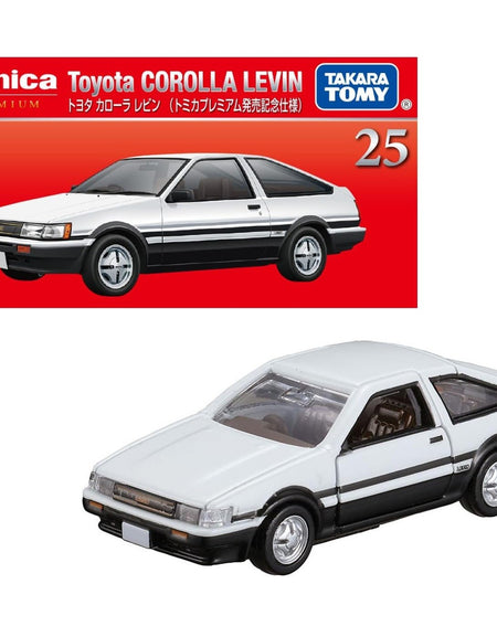 Takara Tomy Tomica Premium Model Car - No.25 1/60 Toyota Corolla Levin (1st)