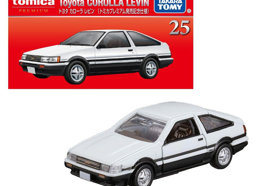 Load image into Gallery viewer, Takara Tomy Tomica Premium Model Car - No.25 1/60 Toyota Corolla Levin (1st)
