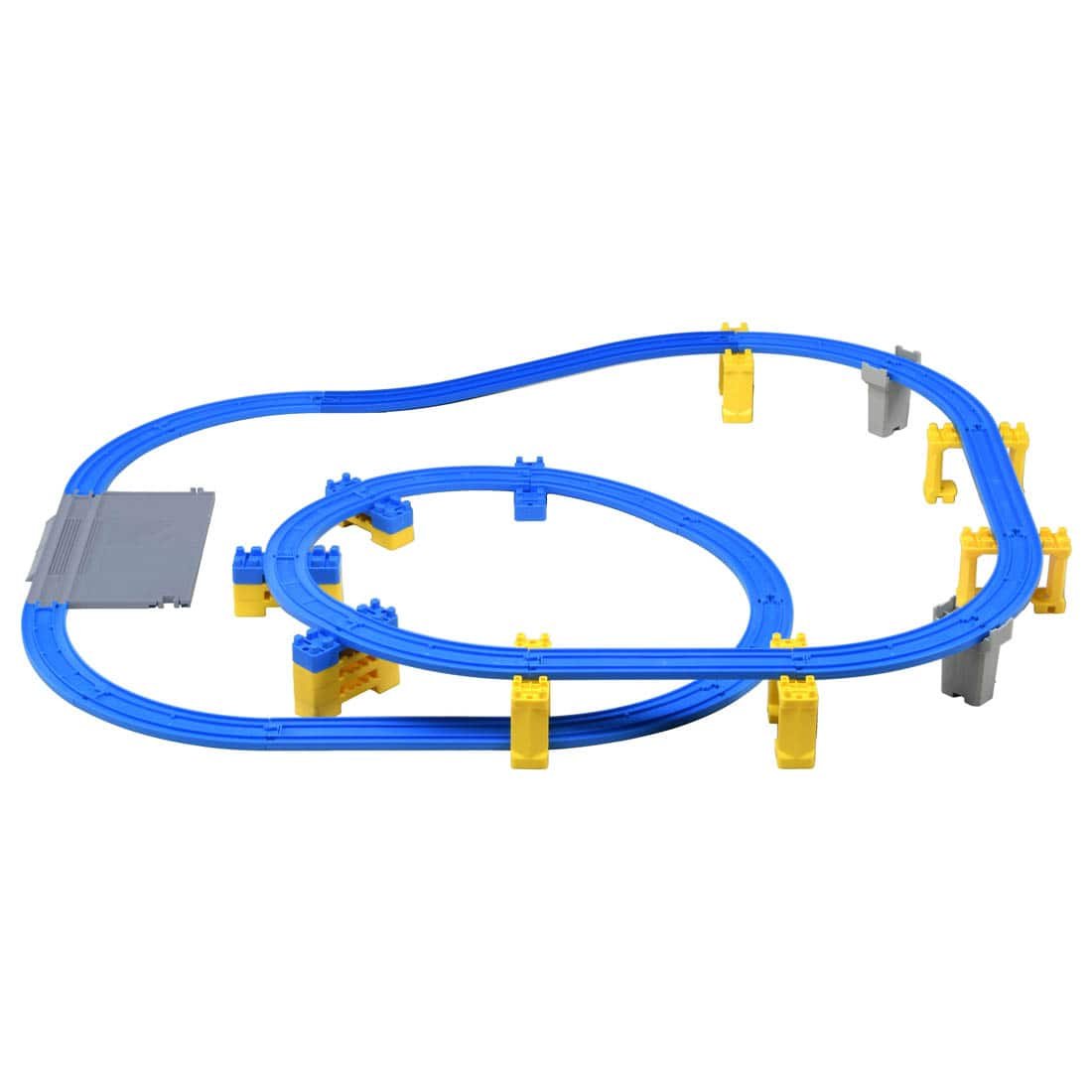 Takara Tomy Plarail Train Accessory - Solid Going Up and Down Rail Kit  (step2)