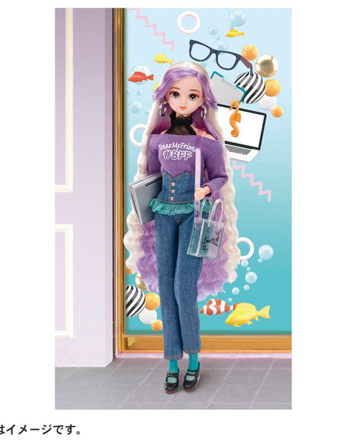 Load image into Gallery viewer, Takara Tomy Licca Chan Doll Set - Yui-Yui Dress Set
