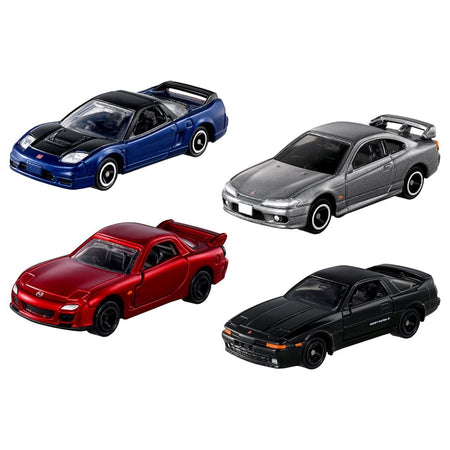 Takara Tomy Diecast Model Gift Set Tomica Sports Car Special Selection 2 (4xCar)