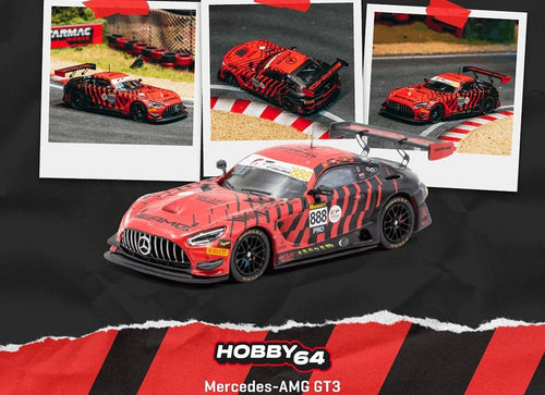 Load image into Gallery viewer, (Pre-order) Tarmac Works 1/64 Mercedes-AMG GT3 Bathurst 12h 2026 Winner
