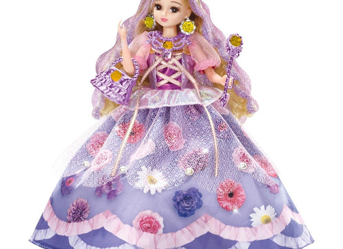 Load image into Gallery viewer, Takara Tomy Licca Dress LW-23 Shining Bouquet Princess Outfit (No Doll)
