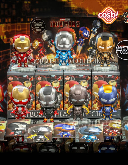 Hot Toys Cosbi Bobble-Head Collection Marvel Studios: Iron Man Series 3