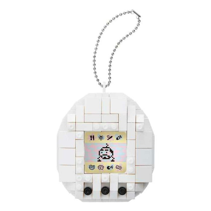 Nanoblock mininano  FIRST GENERATION TAMAGOTCHI (WHITE) Blocks #NBCC237