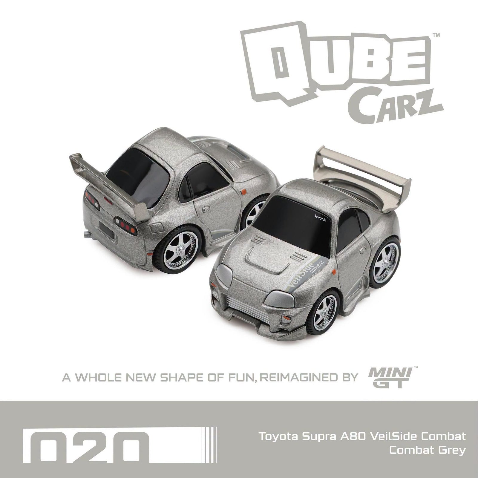 (Pre-order) Mini GT QubeCarz Series 4 #016-021 Full Set of 6 Model Car Set