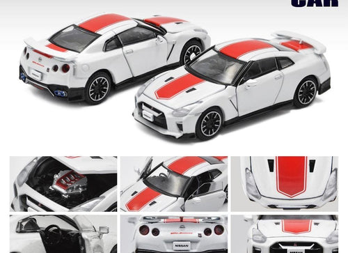 Load image into Gallery viewer, Era Car 1:64 Diecast Car SP26 Nissan GT-R 50th Anniversary Ed. Pearl White
