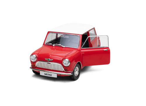 Load image into Gallery viewer, Tiny City Die-cast Model Car 1/18 - Mini Cooper Red #ATC18069
