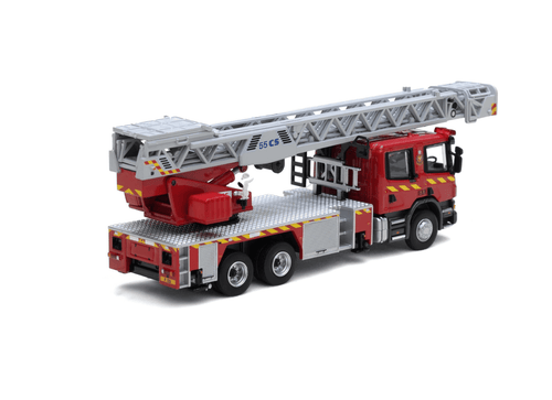 Load image into Gallery viewer, Tiny City Die-cast Model Car 1/76 - Scania HKFSD Turntable Ladder 55M (F132)
