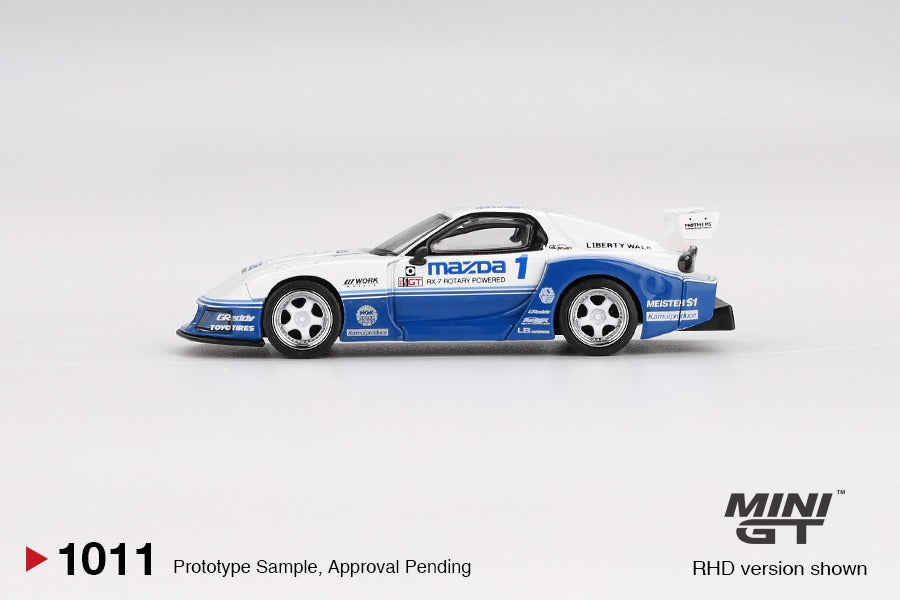 Mini GT #1011 MAZDA RX-7 LB-Super Silhouette IMSA Diecast Model Car