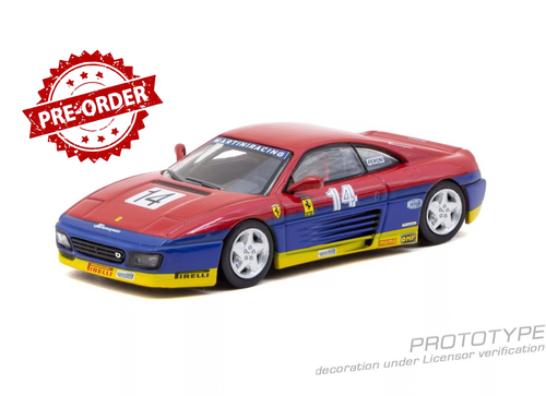 Load image into Gallery viewer, (Pre-order) Tarmac Works 1/64 Ferrari 348 Challenge Ferrari 348 Challenge Italy
