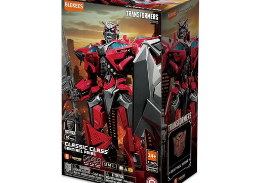 Load image into Gallery viewer, Blokees Transformers Classic Class 24 Dark of the Moon Sentinel Prime Model Kit
