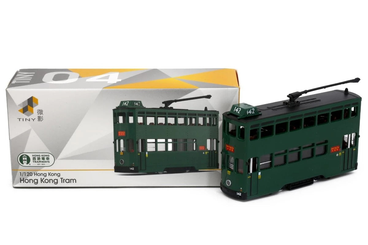 Tiny City 32 Die-cast 1/120 Model Car - Hong Kong Tram (Shek Tong Tsui)