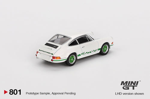Load image into Gallery viewer, Mini GT #801 1/64 Porsche 911 Carrera RS 2.7 Grand Prix White RHD
