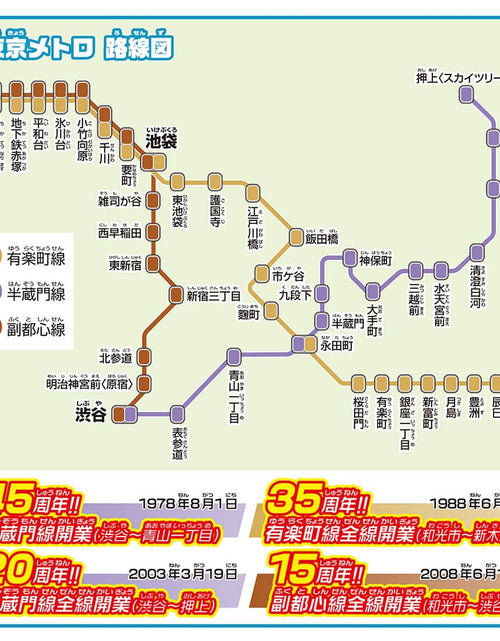 Load image into Gallery viewer, Takara Tomy Plarail Train Hanzomon + Yurakucho + Fukutoshin Line Double Set
