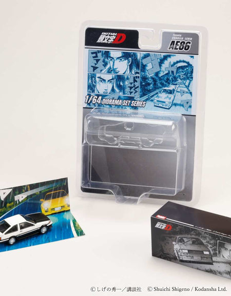 Hobby Japan 1/64 Toyota COROLLA LEVIN (AE86)/ INITIAL D Wataru Akiya