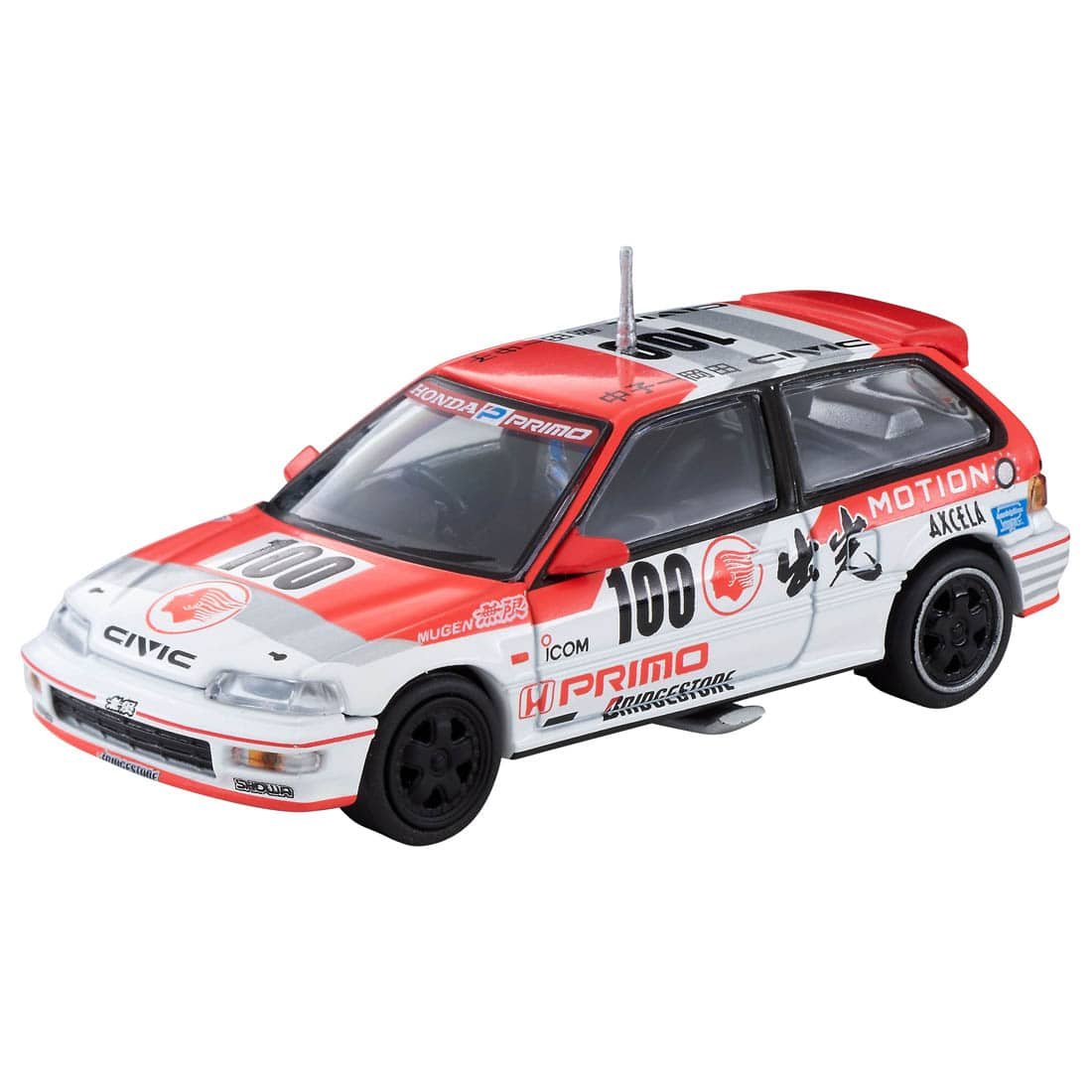 Takara Tomy Tomytec Diecast Model Car TLV-N229a Idemitsu Motion Mugen Civic
