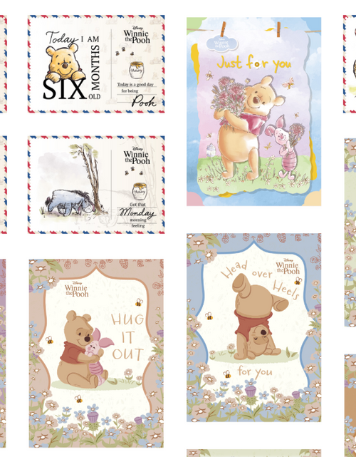 Load image into Gallery viewer, COSMOS Collectible Winnie the Pooh Collectible Card Box Set (80 cards SET)

