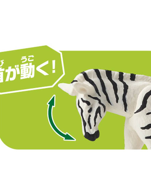 Load image into Gallery viewer, Takara Tomy ANIA animal Action Mini Figure - AC-08 Zebra (Child)
