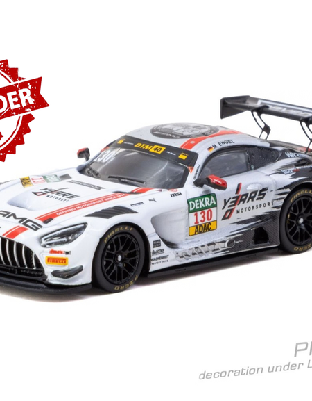 (Pre-order) Tarmac Works 1/64 Mercedes-AMG GT3 DTM 2024 Diecast Model