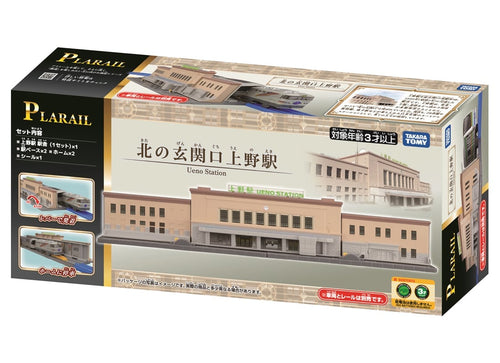 Load image into Gallery viewer, Takara Tomy Plarail Real Class Gateway To The North Ueno Station Kit Set
