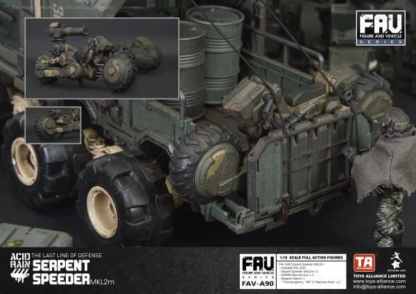 TOYS ALLIANCE x Acid Rain FAV-A90 Serpent Speeder MKL2m